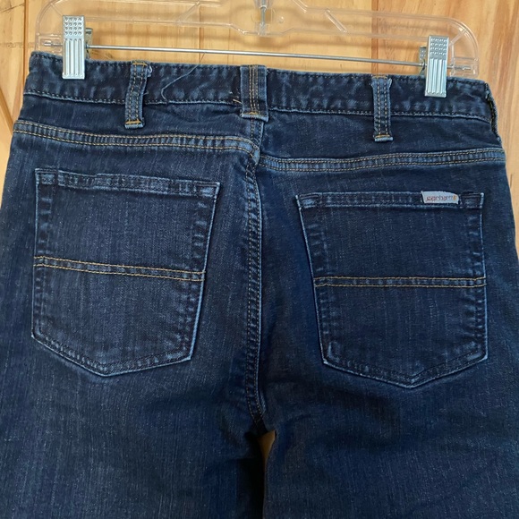 Carhartt Plaid Lined Women’s Jeans Like NEW - Picture 9 of 11